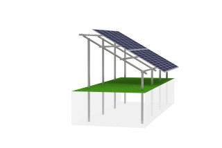 Mg-Al-Zn Ground Solar Mounting Systems